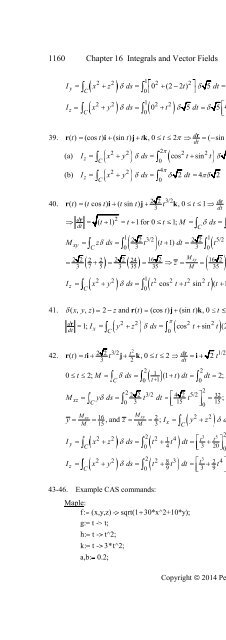 Thomas Calculus 13th [Solutions]