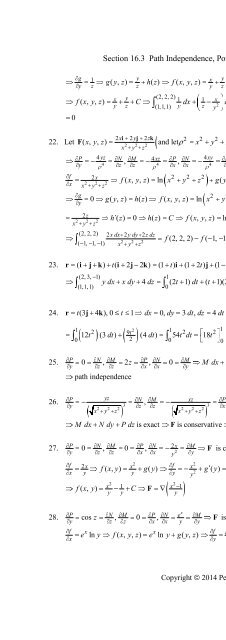 Thomas Calculus 13th [Solutions]