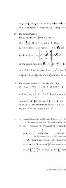 Thomas Calculus 13th [Solutions]