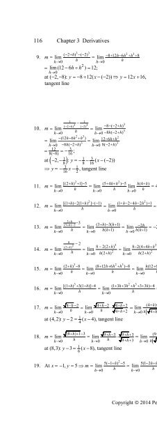 Thomas Calculus 13th [Solutions]