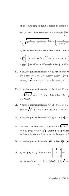 Thomas Calculus 13th [Solutions]