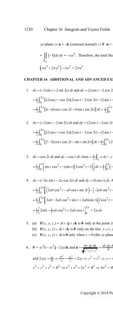 Thomas Calculus 13th [Solutions]