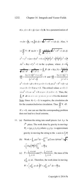 Thomas Calculus 13th [Solutions]