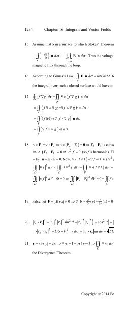 Thomas Calculus 13th [Solutions]