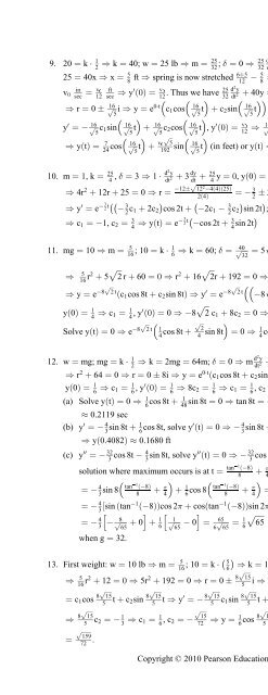 Thomas Calculus 13th [Solutions]