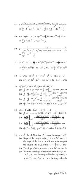 Thomas Calculus 13th [Solutions]