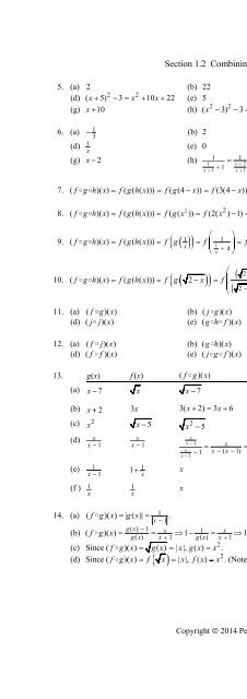 Thomas Calculus 13th [Solutions]