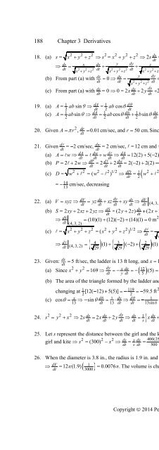 Thomas Calculus 13th [Solutions]