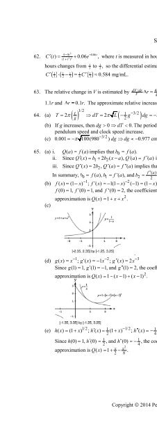 Thomas Calculus 13th [Solutions]