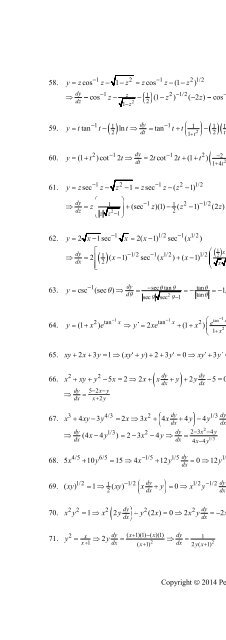 Thomas Calculus 13th [Solutions]