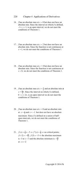 Thomas Calculus 13th [Solutions]