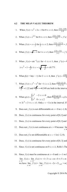 Thomas Calculus 13th [Solutions]