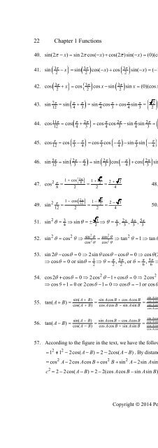 Thomas Calculus 13th [Solutions]