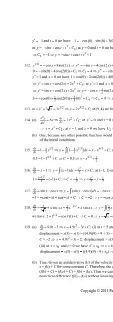 Thomas Calculus 13th [Solutions]