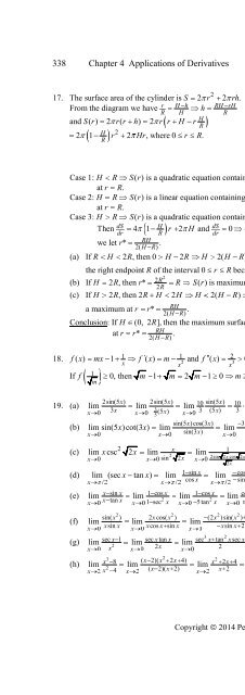 Thomas Calculus 13th [Solutions]