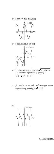 Thomas Calculus 13th [Solutions]