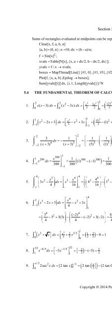 Thomas Calculus 13th [Solutions]