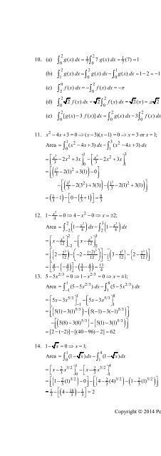 Thomas Calculus 13th [Solutions]