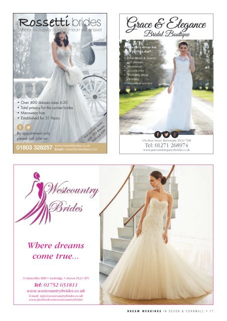 Dream Weddings Magazine - Devon & Cornwall (issue 26)