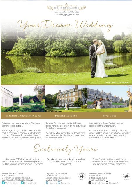 Dream Weddings Magazine - Devon & Cornwall (issue 26)