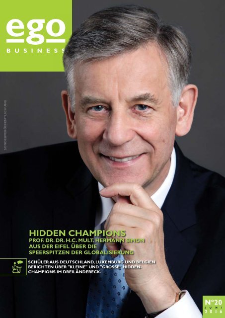ego Business - Hidden Champions - ego Ausgabe 20