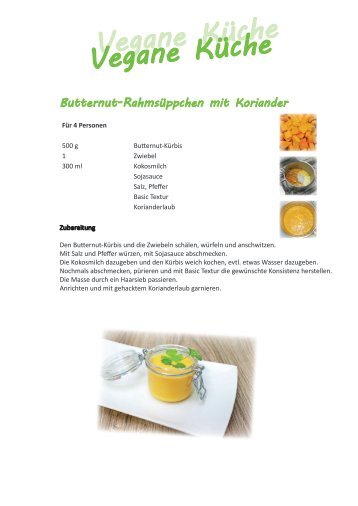 Insider Coaching Rezepte Vegane Küche 2014