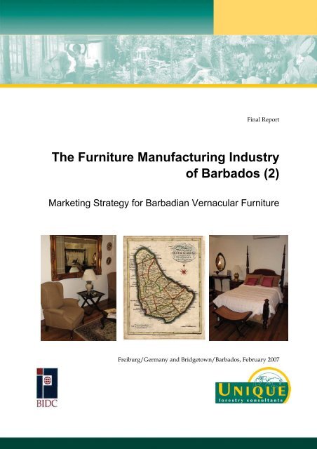 The Furniture Manufacturing Industry of Barbados - Caribbean ...