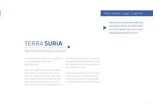 TERRA SURiA - Produktblatt