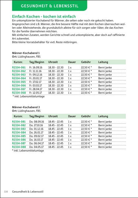 Jahresprogramm 2016 2017