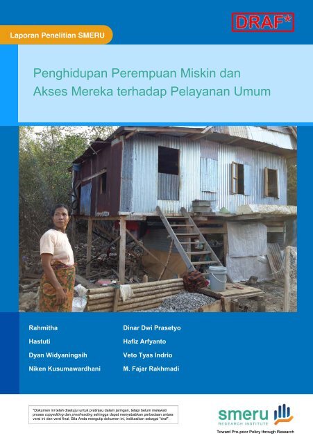 Penghidupan Perempuan Miskin dan Akses Mereka terhadap Pelayanan Umum