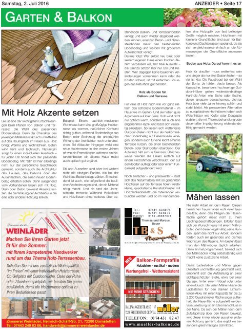 Anzeiger Ausgabe 26/16