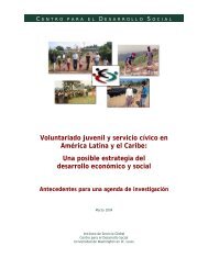 Voluntariado juvenil y servicio cívico en América Latina y el Caribe ...