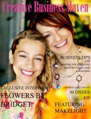 JULY-Creative Business Maven Magazine