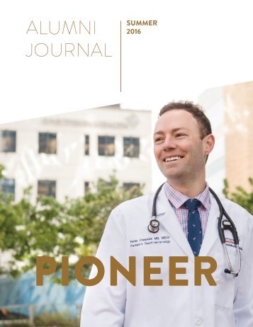 2016 Alumni Journal: Summer Issue
