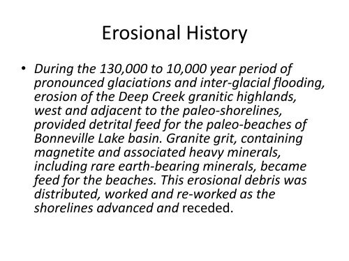 Beryllium Exploration Project