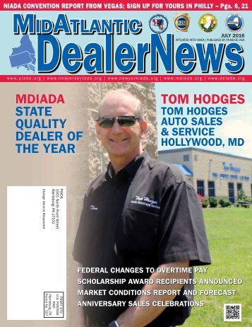 JULY 2016 MidAtlantic Dealer News