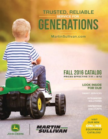 Martin Sullivan Fall 2016 Catalog