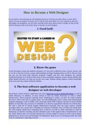 Top 10 Principles of Effective Web Design