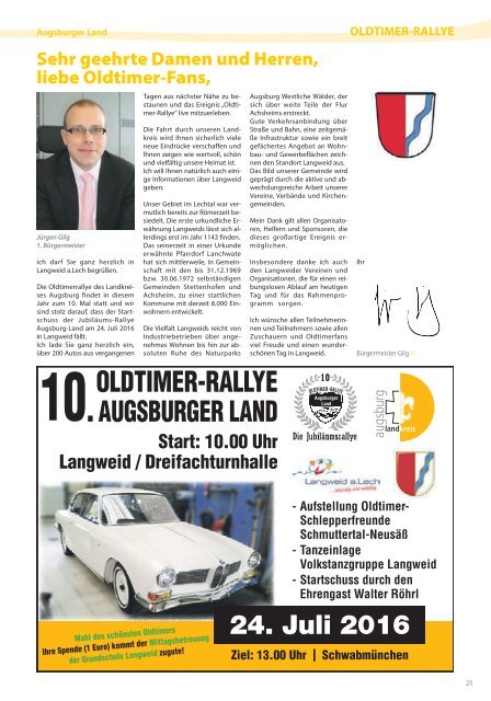 Schwäbische Nachrichten & AuLa - Juli 2016