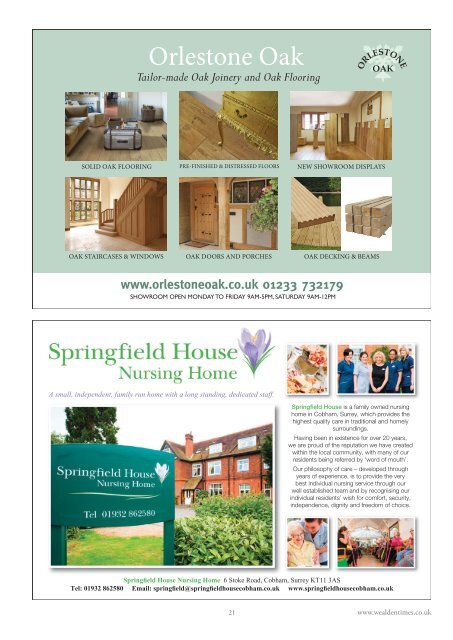 Surrey Homes | SH21 | July 2016 | Interiors supplement inside