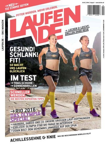 LAUFEN.DE – DAS MAGAZIN 4/2016 – AUGUST