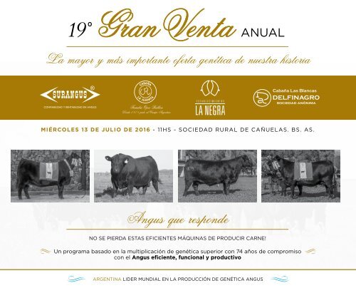 Remate Surangus - La Juanita 2016