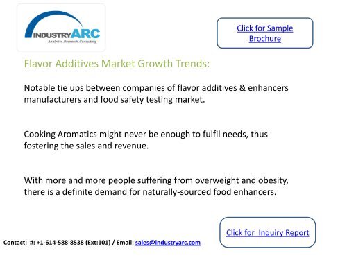 Flavor Additives Market: Asia Pacific is the largest and fastest growing region through 2021 - IndustryARC