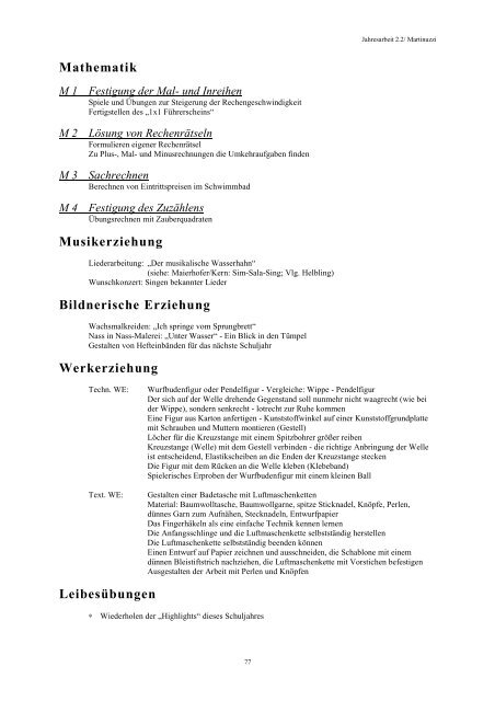 29. Woche WT: Auf den Spuren des Frühlings I - Lehrerweb