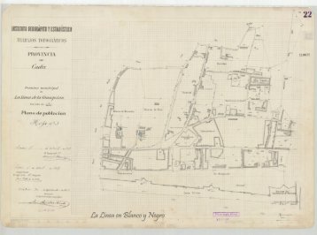 Plano de La Linea de 1922 1ª parte