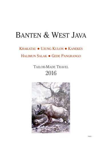 Banten & West Java - Part - 1