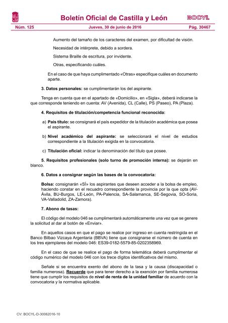 Boletín Oficial de Castilla y León I COMUNIDAD DE CASTILLA Y LEÓN