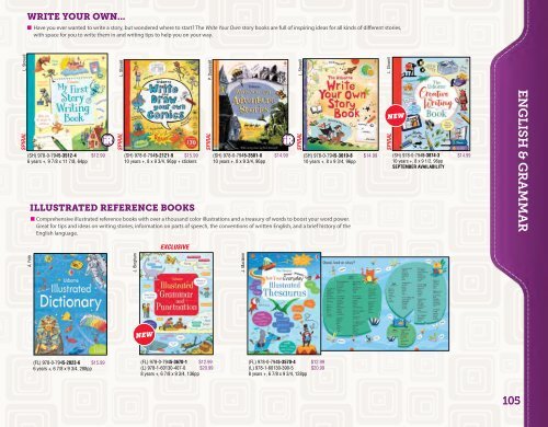 MyBookGal: Fall 2016 Usborne Books & More Catalog