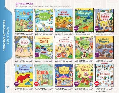 MyBookGal: Fall 2016 Usborne Books & More Catalog