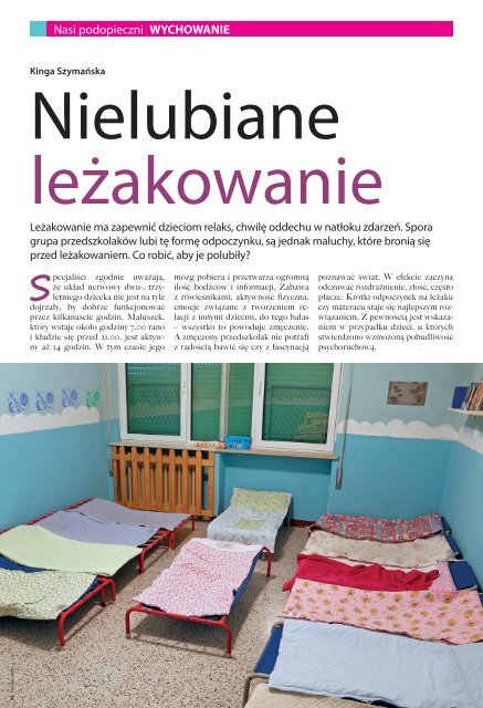 Mój żłobek, moje przedszkole (06) 1/2016